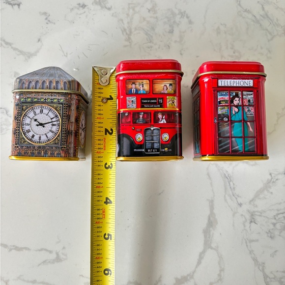English Tea tins - set of three. - Picture 6 of 8